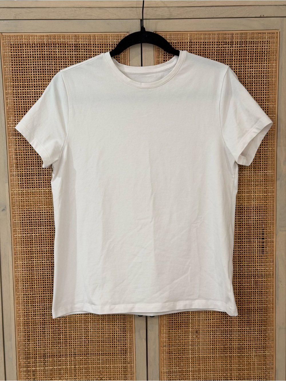 Pact Women's Organic Cotton White Short Sleeve Crew Tee